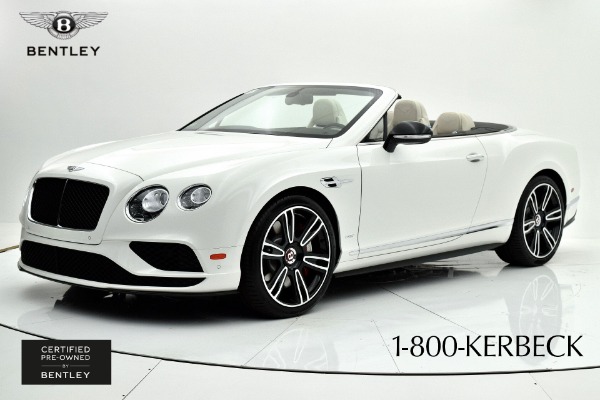 Used 2016 Bentley Continental GT V8 S Convertible for sale Call for price at Bentley Palmyra N.J. in Palmyra NJ 08065 2