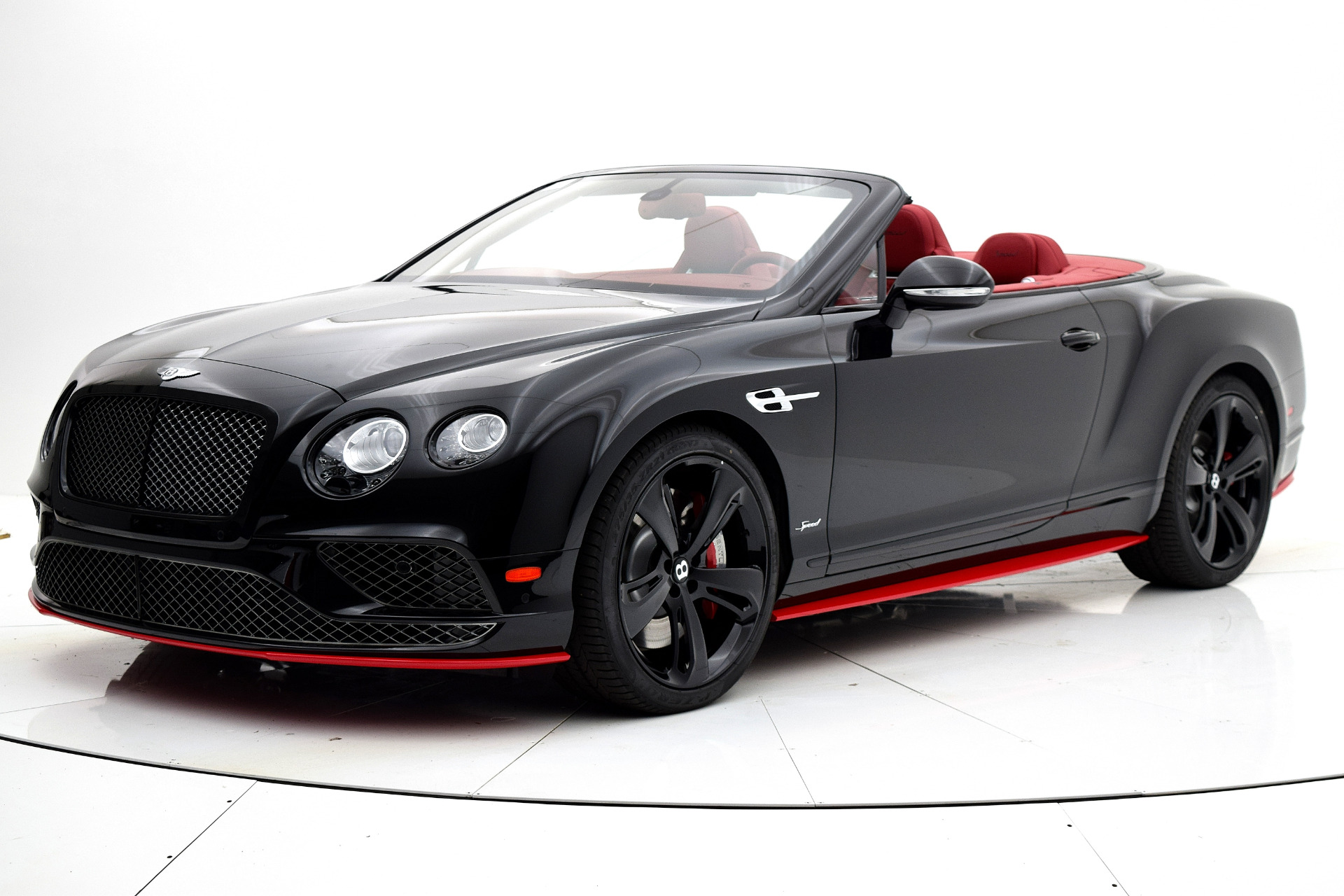 New 2017 Bentley Continental Gt Speed Convertible Black Edition For